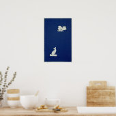 Poster Un chien hurle sur la lune (Cuisine)