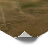 Poster Un Chiot De Terrier De L'Ouest Mignonne Courant (Coin)