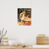 Poster Un chiot prenant un bain (Cuisine)