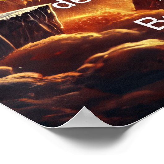 Poster Un choc d'éléments : Feu et Glace (Coin)