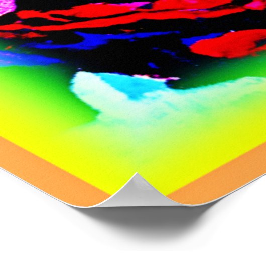 Poster Un Ciel Étoilé De Couleurs Vives. Commandez dès ma (Coin)