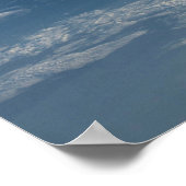 Poster Un ciel nuageux au-dessus du Soudan (Coin)