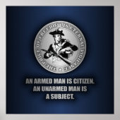 Poster Un citoyen armé (Devant)