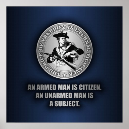 Poster Un citoyen armé (Devant)