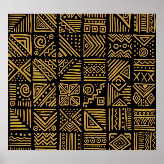 Poster Un clash africain : une tribu ethnique sans coutur (Devant)