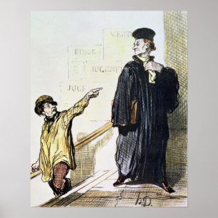 Poster Un client insatisfait