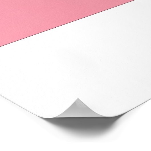 Poster Un Cochon Avec Une Perruque - Imprimer (Coin)