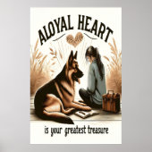 Poster Un Coeur Loyal Et Un Ami Fidèle (Devant)
