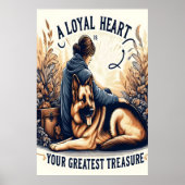 Poster Un coeur loyal et un ami fidèle (Devant)