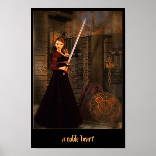 Poster Un coeur noble (Devant)