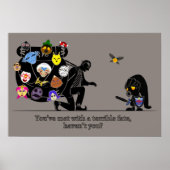 Poster Un conte de masques. (Devant)