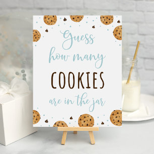 Poster Un Cookie Doux Anniversaire Devine Combien De Jeu