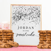 Poster Un Cookie Smart Graduation Party Favoriser le sign