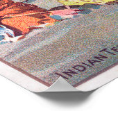 Poster Un Corbeau indien Tepee, Maizena Produit Publicité (Coin)