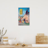 Poster Un Corbeau indien Tepee, Maizena Produit Publicité (Cuisine)