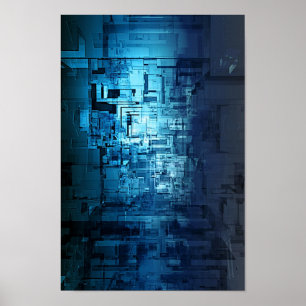 Poster un corridor complexe aux proportions multidimensio