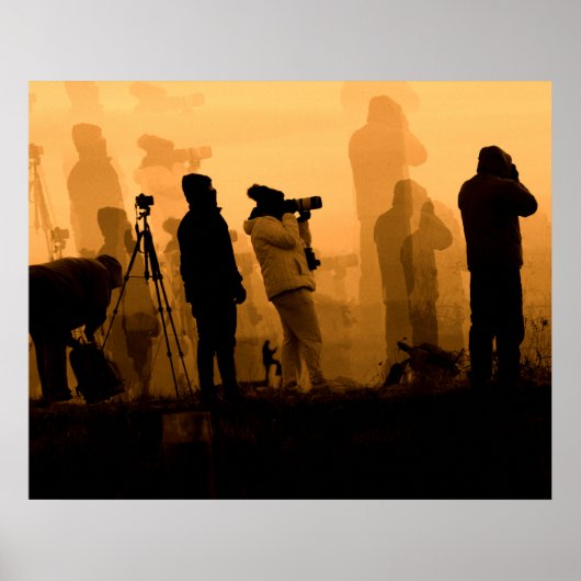 Poster Un coucher de soleil Extraordinaire - Photographie (Devant)