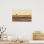 Poster Un coucher de soleil vu du ballon. (Cuisine)