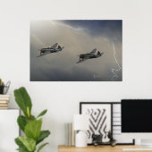 Poster Un coup de tonnerre ! (Bureau à domicile)