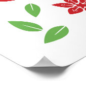 Poster Un couple de la Saint Valentin s'embrasser avec le (Coin)