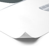 Poster Un Couple Marié Qui Conduit (Coin)