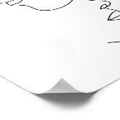 Poster Un couple romantique face art (Coin)