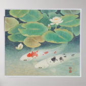 Poster Un couple sous Lotus Frame (Devant)