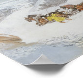 Poster Un courrier dans la neige profonde (Coin)