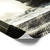 Poster Un coussin d'air d'embarcation de débarquement se (Coin)