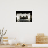 Poster Un coussin d'air d'embarcation de débarquement se (Cuisine)