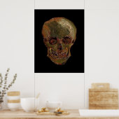 Poster Un crâne par Vincent van Gogh (Cuisine)