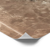 Poster Un cratère à impact météorologique (Coin)