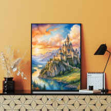 Un crépuscule au château enchanté