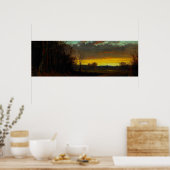 Poster Un crépuscule dans le ciel (Cuisine)