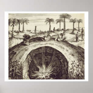 Poster Un cuisinier à vapeur géant souterrain, de 'China 