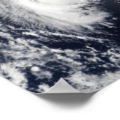 Poster Un cyclone tropical (Coin)