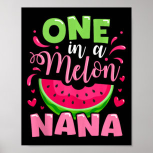 Poster Un Dans Un Melon Nana Summer Anniversaire Famille 