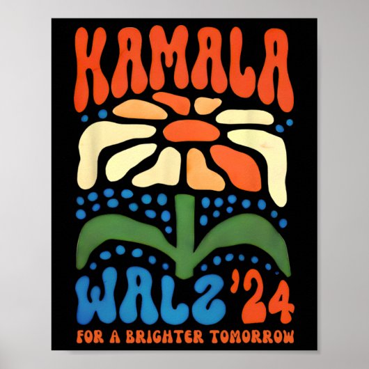 Poster Un Demain plus brillant Boho Aesthétique Kamala Wa (Devant)