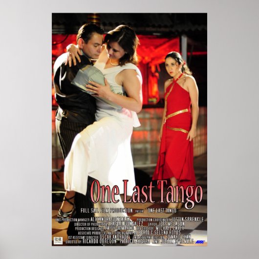 Poster Un Dernier tango (Devant)