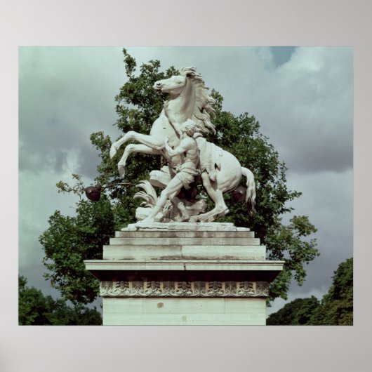 Poster Un des deux "Marly Horses", 1739-45 (Devant)