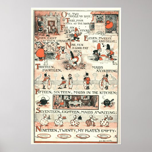 Poster Un, Deux, Bouge Ma Chaussure (Devant)