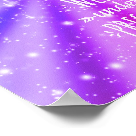 Poster Un diamant est un morceau de charbon - sous pressi (Coin)