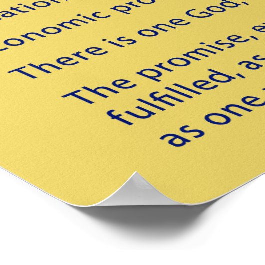 Poster Un Dieu (Coin)