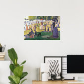Poster Un dimanche après-midi à La Grande Jatte (Bureau à domicile)