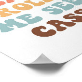 Poster Un Dîner Rétro D'Action De Grâce (Coin)