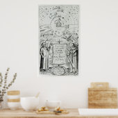 Poster "Un discours sur la planète du Nouveau Monde" (Cuisine)