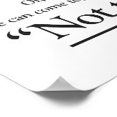 Poster Un discours. Un rêve (Coin)