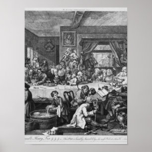 Poster Un divertissement d'élection, 1755