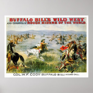 Poster Un échappé belle - Buffalo Bill