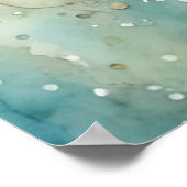 Poster Un elfe adorable avec un gâteau (Coin)